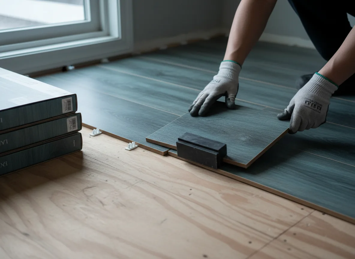Luxury Vinyl Plank Installation company in Cleveland, ND